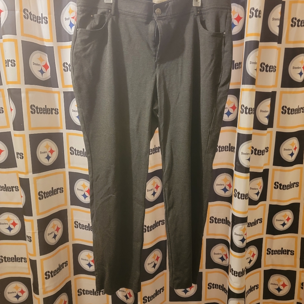 Like new, size 18 gray dress pants